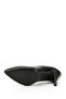 Women's Black Patent Leather Pointed Toe Thin Heeled Genuine Leather Stiletto - 6