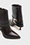 Women's Lavren Heeled Short Boots - Brown - 4