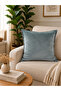 Velvet Throw Pillow Case Mint Green Velvet Throw Pillow Case