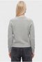 Mushy Gray Basic Knit Sweater - 6