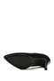 Women's Black Suede Pointed Toe Thin Heeled Genuine Leather Stiletto - 6