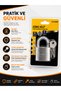 Tudor 38 mm Star Key Steel Padlock with Blister Packaging – for Warehouse, Shutter, Cabinet, and Bicycle - 4