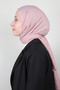 Bambu Kraşlı Şal 2724-59 Rose - 2