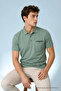 Men's Relax Fit Mint Pocket Polo Collar t Shirt - 4