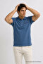 Men's Premium Indigo Polo Collar T-Shirt with Pockets - 2