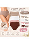 High Waist Basic Laser Cut Bikini Panties 6 Pack