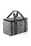 32 Lt Thermos Cooler Camping Bag - Heat Insulated Hot and Cold Retaining Thermal Ice Box with Straps Gray