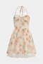 Premium Tulle Detailed Chiffon Mini Women's Dress