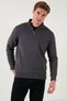 Cotton Regular Fit Stand Collar 2-Pack Sweat Men's Sweatshirt 59052592S2 - 2