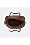 Women's Khaki Hand-Knitted Suede Leather Shoulder Bag - 4