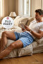 Towel Waist Men's Boxer Blue 100% Cotton 3-Pack
