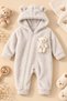 X Silk Atlas Girl Boy Baby and Child Teddy Bear Jumpsuit