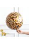 Pink Leopard 6 Years Old Balloon Set Safari Leopard Birthday Party Balloon Set Pink Panther Jungle Balloon Set - 6