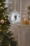 Christmas Pine Tree Ornament Mirrored Disco Ball 15 cm - 2
