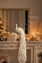 Christmas Decoration White Peacock 150 cm - 2