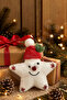 Christmas Tree Ornament Snowman-Looking Star 13 cm - 4