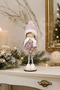 New Year's Pine Tree Ornament Wish Fairy Pink 20 cm - 3