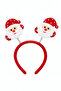 Unisex Christmas Crown - Red Santa Claus, Swinging Crown - 2