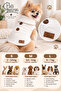 Winter Plush Dog Vest - Warm Buttoned Soft Fleece Small Breed Dog Outfit - 3