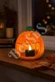 Halloween Black Candle Pumpkin