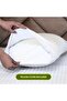 3 Piece Microfiber Bed Sheet Set Fits 180 x 200 cm Soft Breathable 1 Fitted Sheet 2 Pillowcases, White - 6