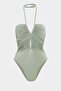 Ceres Fit Women's Swimsuit with Premium Drape Detail - 4