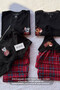 Women's Single Black Mouse Pajama and Underwear Set (Women's of the Couple Pajamas)