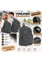 Unisex Crinkled Waterproof Fabric Large Multi-Pocket School And Travel Backpack Cty-lbn-101 - 2