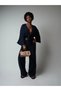 Women's Muslin Wide Leg Trousers Cty-Abr-6776 100% Cotton with Elastic Waist and Back Pocket Detail - 2