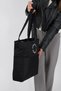 Women's Bondit Fabric Boyfirend Zipper Closure Hand and Shoulder Bag cty-lbn-9000 - 7