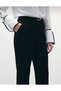 Women's Belted Fabric Trousers Cty-Stn-5066 - 3