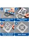 10 Pieces Bathroom Drain Strainer Hair Shower Anti-Clogging Strainer - 3