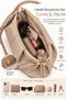 Women's Shoulder Bag with Tie Detail and Magnet Closure Cty-Abr-1215 - 3