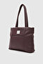Women's Satin Zipper Closure Lined Basic Hand and Shoulder Bag cty-lbn-9254 - 2