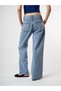 Waist Belted Bridge Belted Five Pocket Stoned Palazzo Jean Trousers Cty-Abr-2705 - 3
