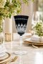 Handmade Cut Crystal Royal Colorful Luxury Footed Goblet Water Glass 270Cc - 8