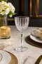 Handmade Drop Cut Crystal Stemmed Goblet 165Cc - 6