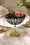 Handcrafted Luxury Aphrodite Model Gold Footed Fruit Bowl Presentation Stand - 7