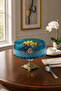Crystal Cut Decor Gold Detail Large Bowl - 7