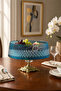 Crystal Cut Decor Gold Detail Large Bowl