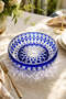 Handmade Crystal Patterned Amethist 28cm Tableware Presentation Bowl - 8