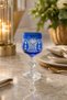 Ananas Patterned Luxury Cup with Crystal Base