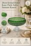 28cm Crystal Decor Bowl Paris Tableware Presentation Bowl - 2