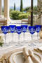 Moon Star Patterned Cut Crystal Glass 165Cc - 3