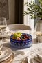 Handcrafted cut crystal mercury royal pattern luxury fruit bowl presentation piece - 7