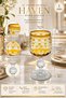 Handmade Crystal Haven Pattern Glass - 2