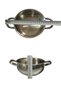 Small Pot Small Steel Pot Compatible with Induction Cookers Mini Size Small Rose Pot with Steel Lid 14cm 1Lt - 3