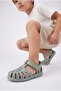 Tobby Solid Unisex Children's Gray Sandals Unisex Children's Sandals S10271 - 6
