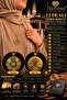 Steel Necklace for Women and Men - 12 Prayers, Double-Sided Protective Armor • Celcelütiye • Evil Eye Prayer • Rufai Rose - 7