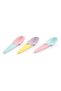 3-Piece Ice Cream Serving Set Practical Cone-Designed Presentation Ice Cream Set Fun Ice Cream Bowls 3 Bowls + 3 Spoons 3X150 ml - 3